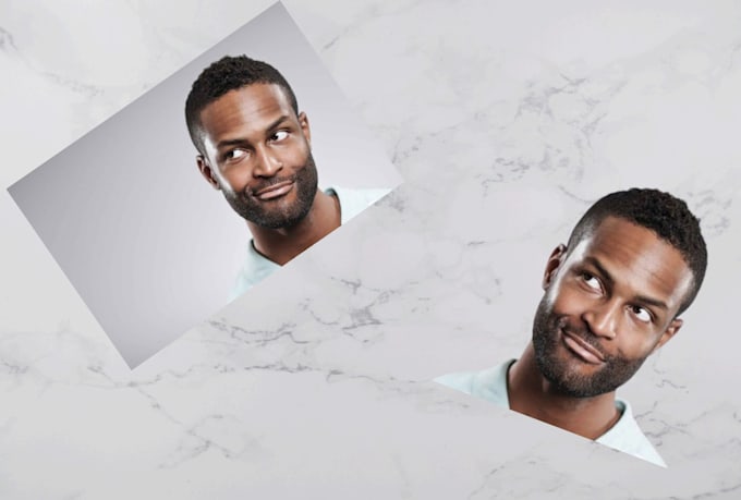 do the background retouching
